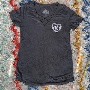 Grey Love Minneapolis Tee Women’s Large